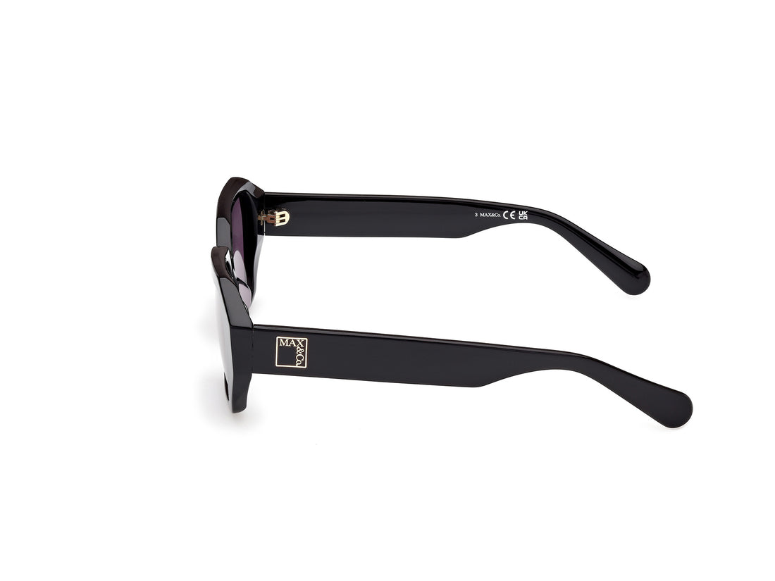 Occhiali da sole max &co mo0126 01a negro geometric femenino taglia 53mm - Vista dettagliata