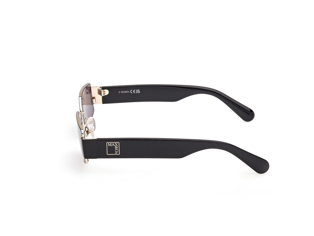 Occhiali da sole max &co mo0128 01a negro rectangular femenino taglia 56mm - Vista dettagliata