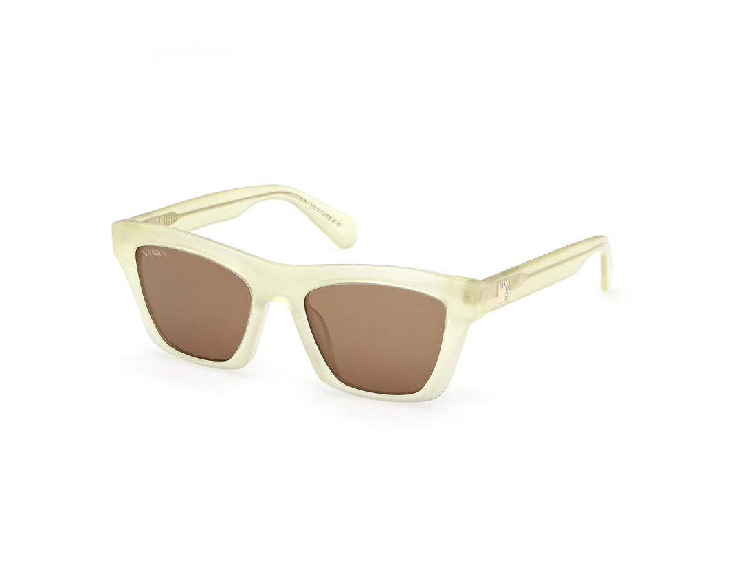 Occhiali da sole max &co mo0145 39j amarillo rectangular femenino taglia 52mm - Vista principale