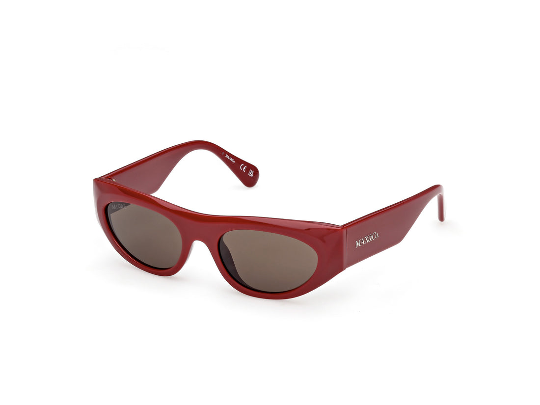 Sunglasses max &co mo0147 66e rojo cat eye femenino size 53mm - Main view