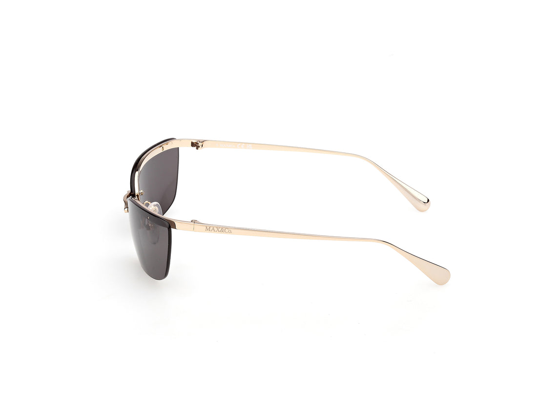 Sunglasses max &co mo0150 32a dorado butterfly femenino size 63mm - Detailed view