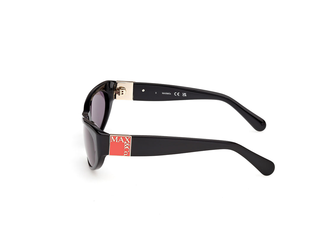 Occhiali da sole max &co mo0151 01a negro cat eye femenino taglia 55mm - Vista dettagliata