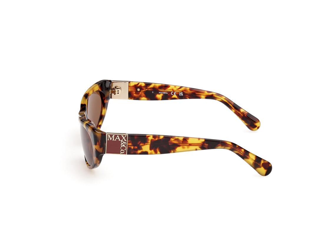 Occhiali da sole max &co mo0151 53e havana cat eye femenino taglia 55mm - Vista dettagliata