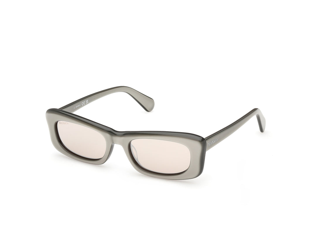 Sunglasses max &co mo0154 59g beige butterfly femenino size 52mm - Main view