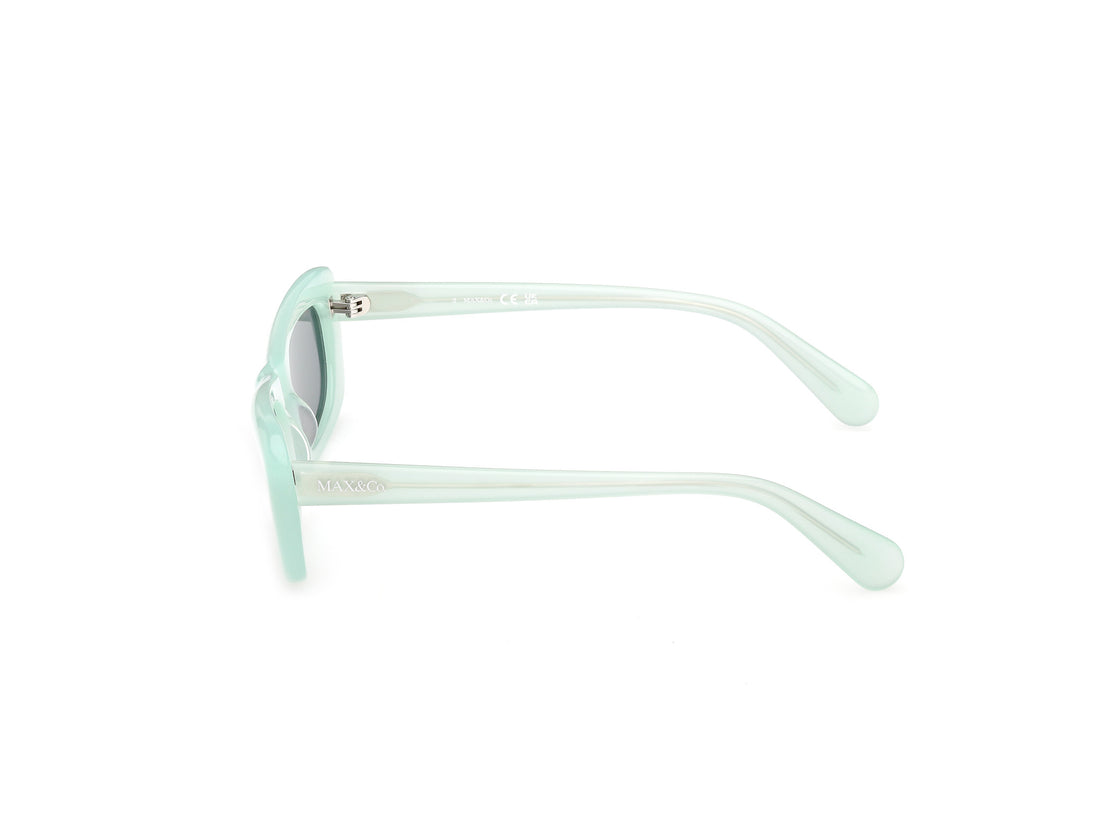 Sunglasses max &co mo0154 93n verde butterfly femenino size 52mm - Detailed view
