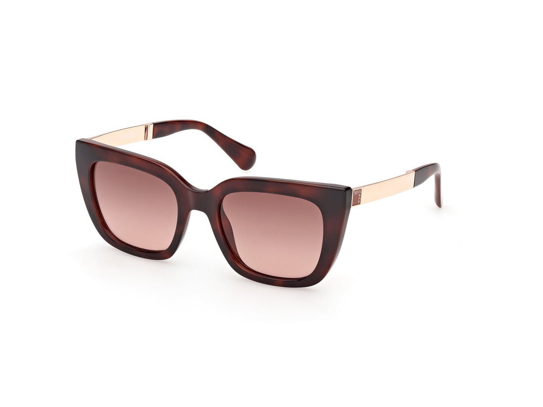 Sunglasses max &co mo0157 52f havana cat eye femenino size 52mm - Main view