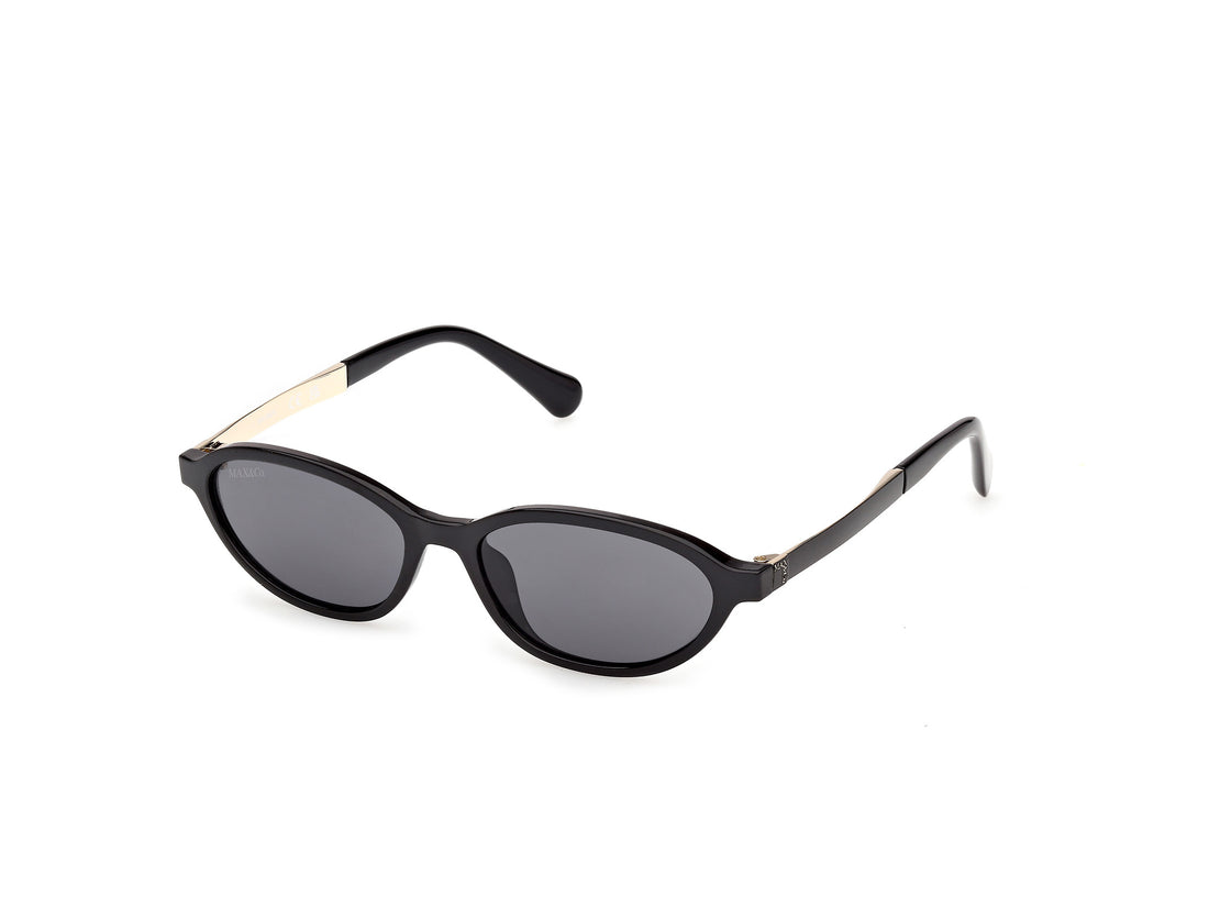 Sunglasses max &co mo0158 01a negro oval femenino size 53mm - Main view
