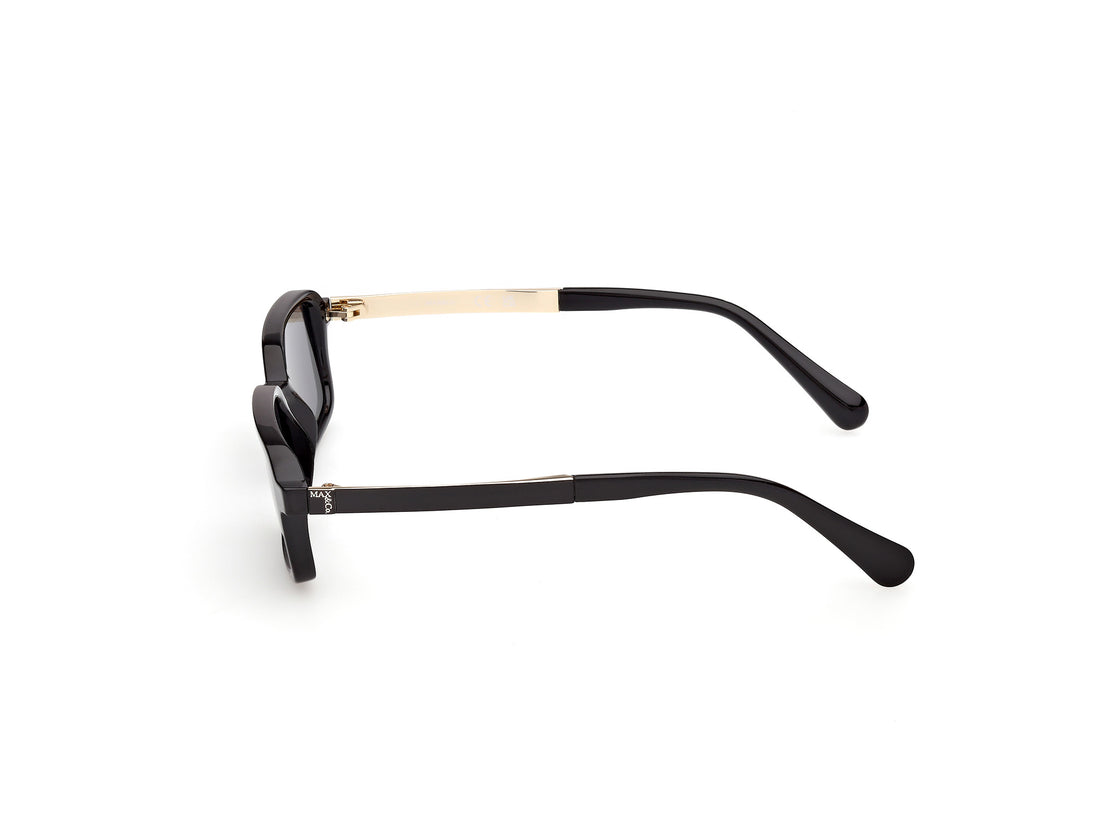 Sunglasses max &co mo0159 01a negro rectangular femenino size 53mm - Detailed view