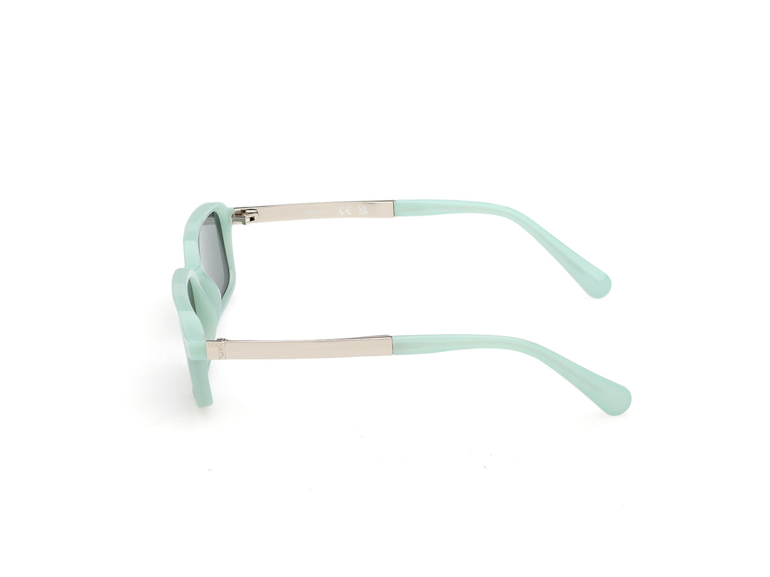 Sunglasses max &co mo0159 93n verde rectangular femenino size 53mm - Detailed view