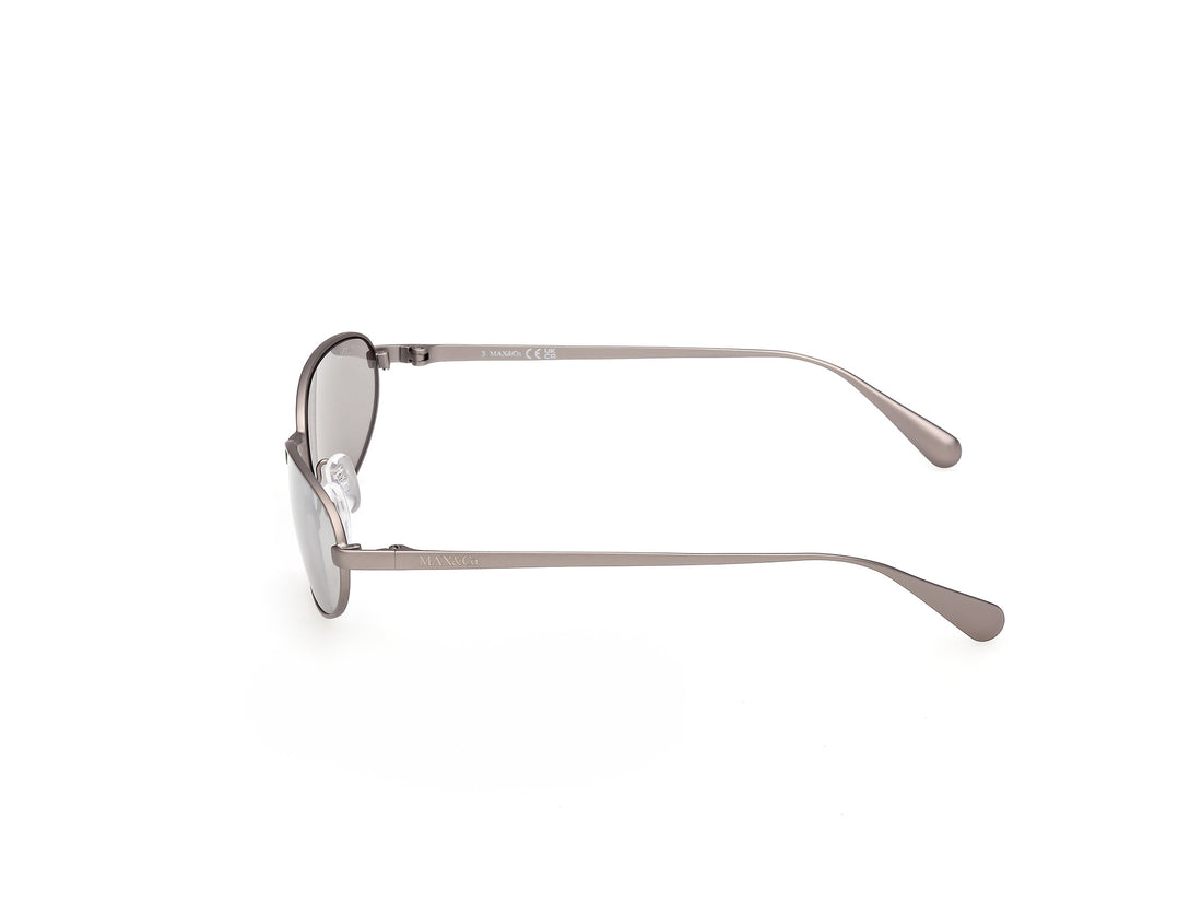 Sunglasses max &co mo0160 13c plateado oval femenino size 56mm - Detailed view