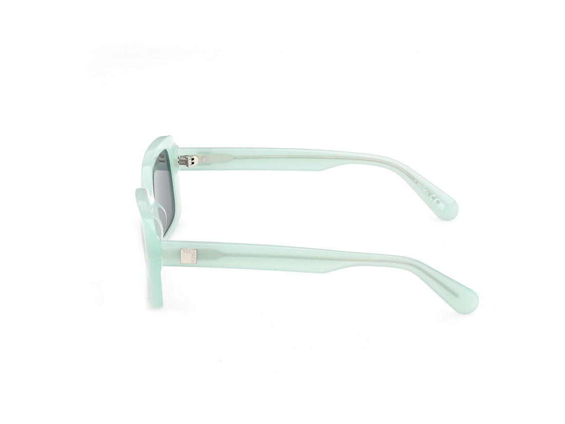 Óculos de sol max &co mo0162 93n verde rectangular femenino tamanho 51mm - Vista de detalhe