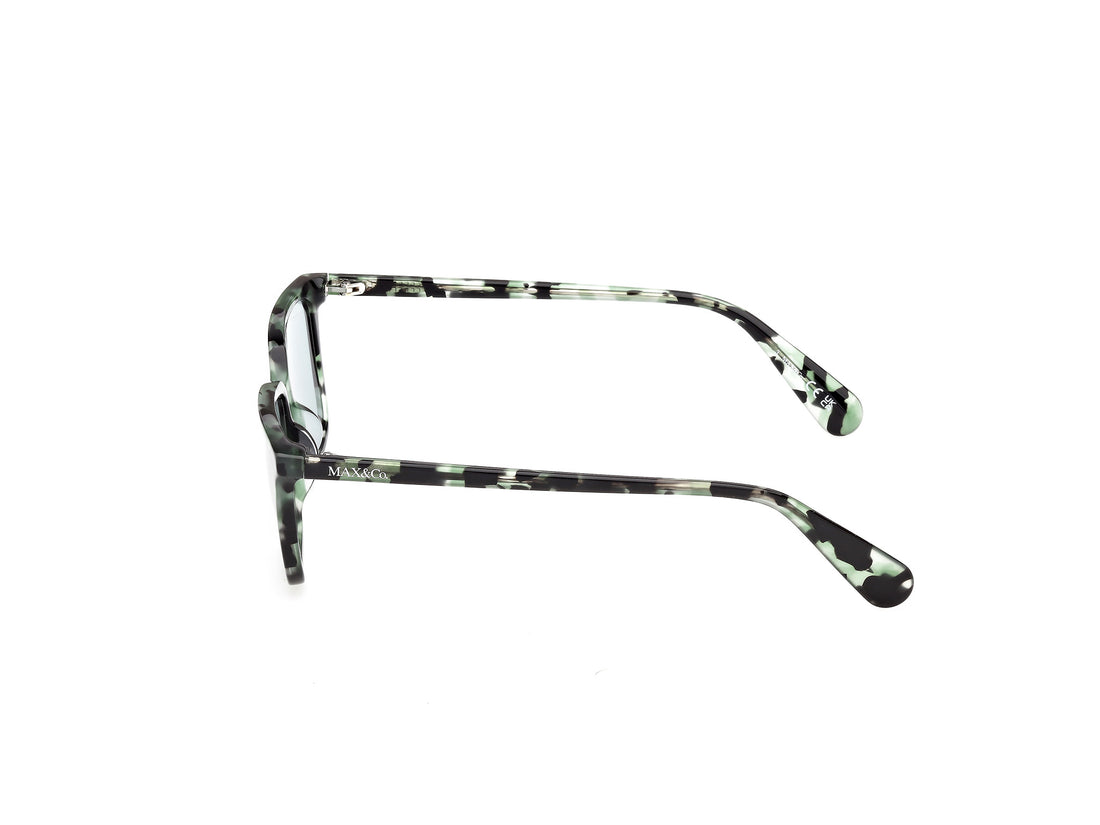 Óculos de sol max &co mo0165 55n havana rectangular femenino tamanho 53mm - Vista de detalhe