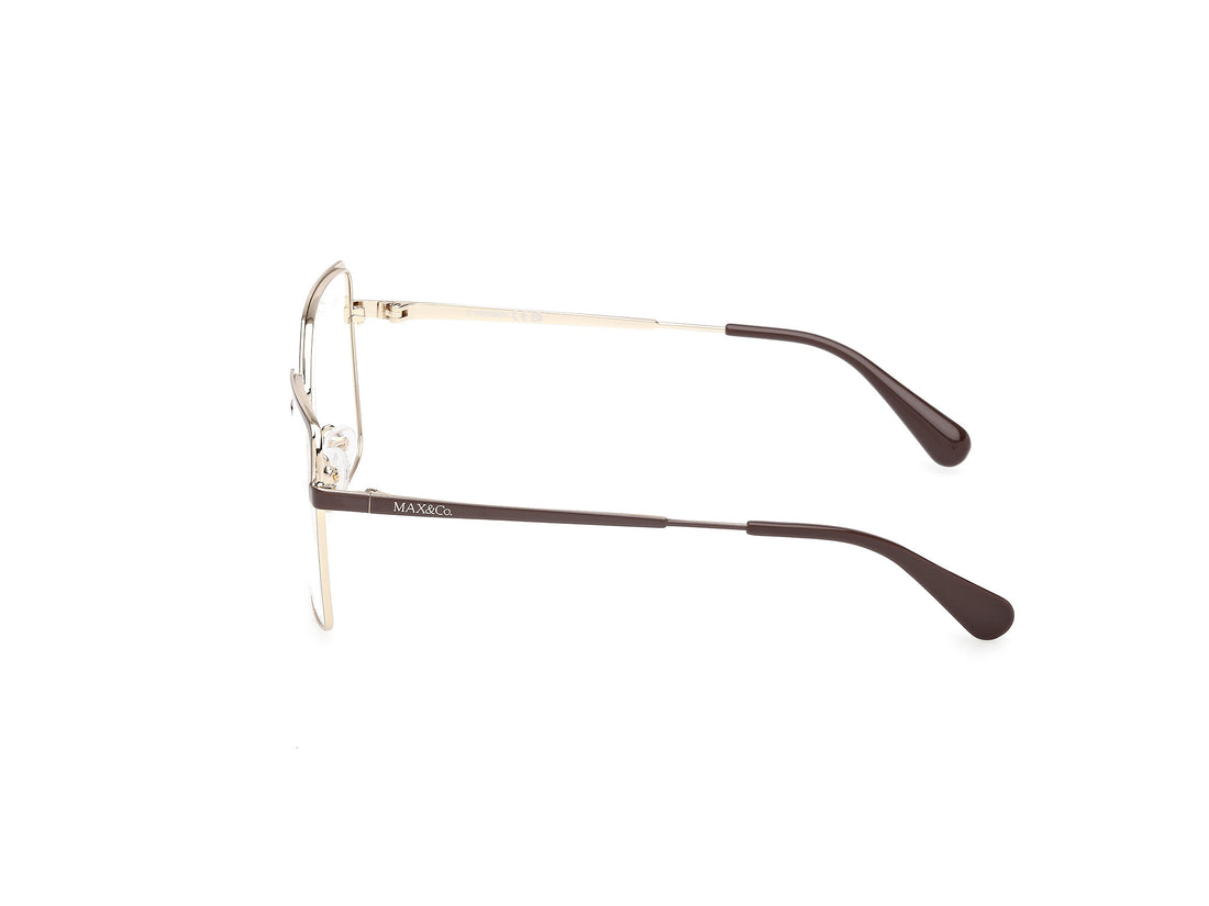 Occhiali da vista max &co mo5097 32b dorado geometric femenino taglia 54mm - Vista dettagliata