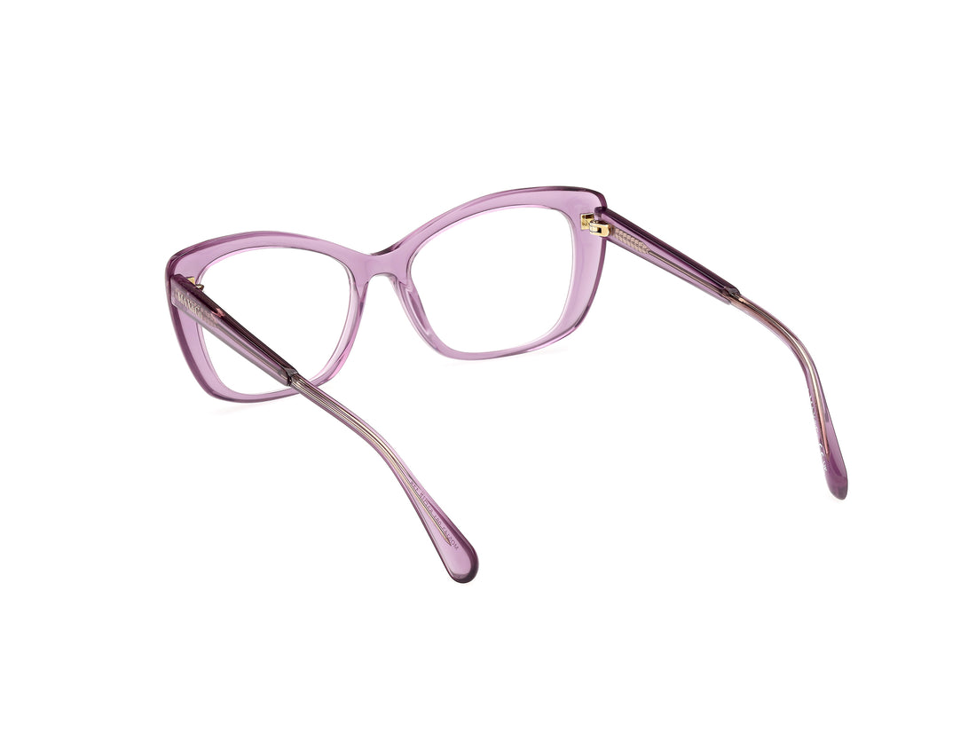 Óculos graduados max &co mo5143 081 morado cat eye femenino tamanho 52mm - Vista de detalhe