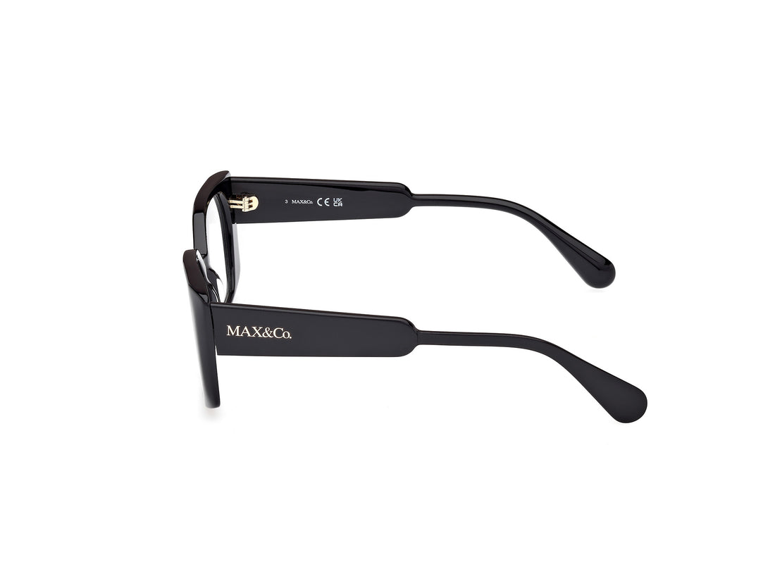 Óculos graduados max &co mo5168 001 rectangular femenino tamanho 52mm - Vista de detalhe