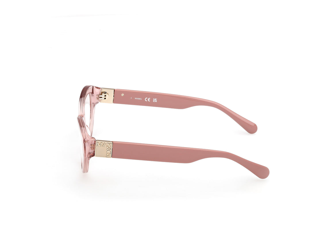 Occhiali da vista max &co mo5176 072 rosa cat eye femenino taglia 53mm - Vista dettagliata