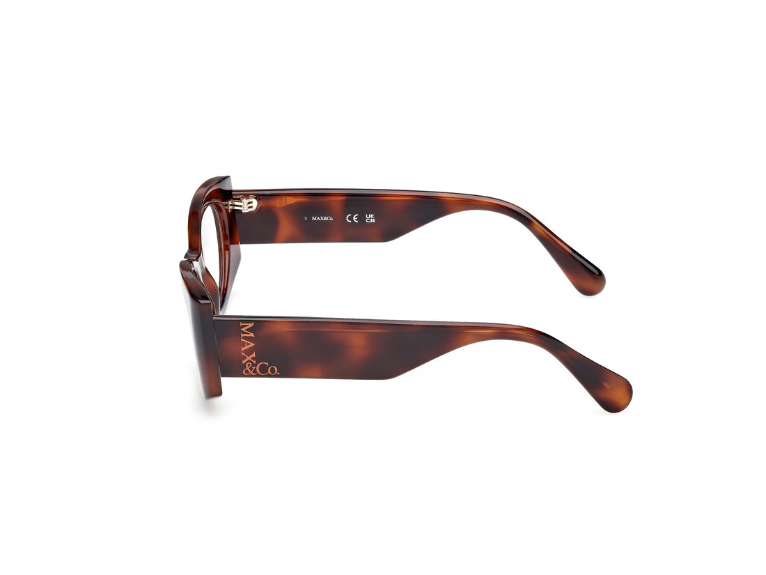 Occhiali da vista max &co mo5184 052 havana geometric femenino taglia 51mm - Vista dettagliata