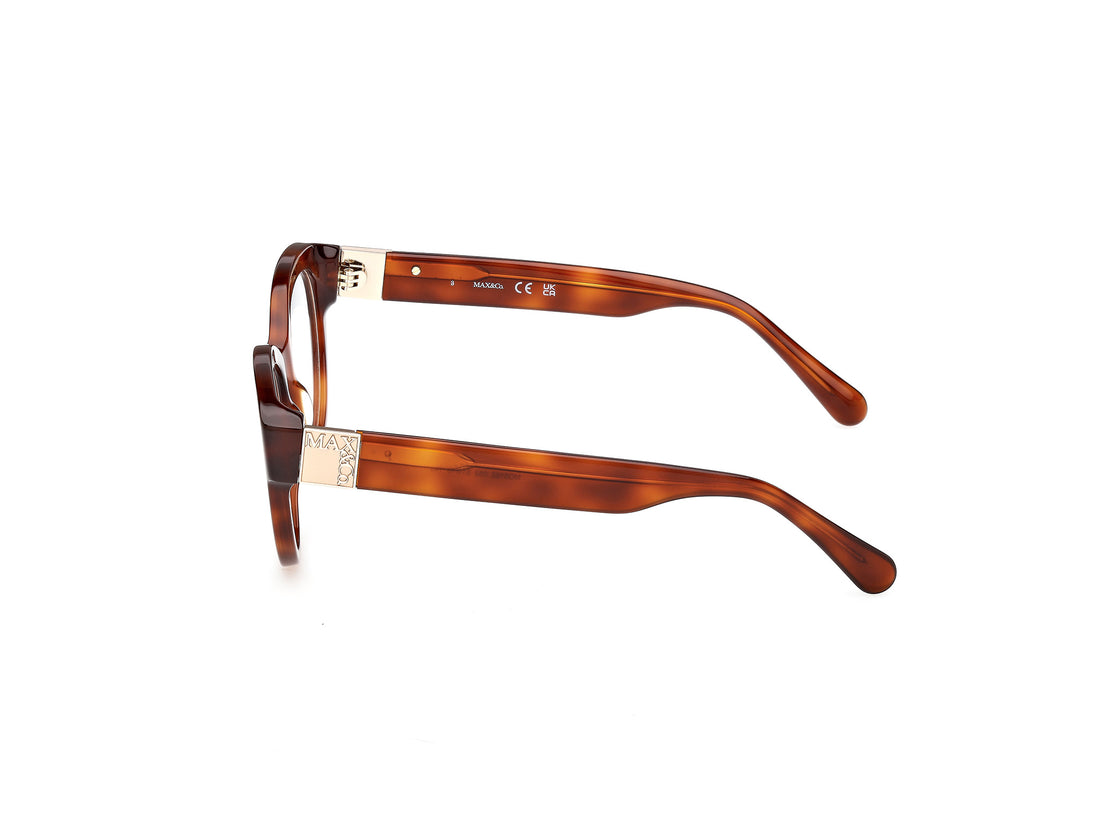 Occhiali da vista max &co mo5192 052 havana round femenino taglia 51mm - Vista dettagliata