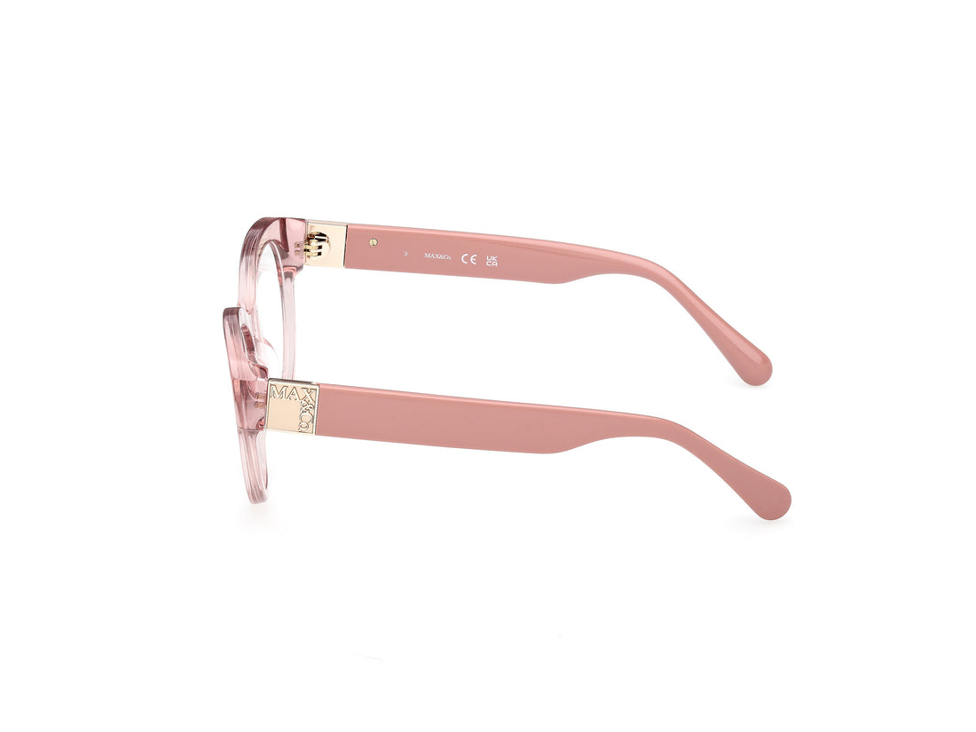 Occhiali da vista max &co mo5192 072 rosa round femenino taglia 51mm - Vista dettagliata