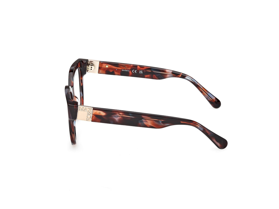 Occhiali da vista max &co mo5193 054 havana rectangular femenino taglia 51mm - Vista dettagliata