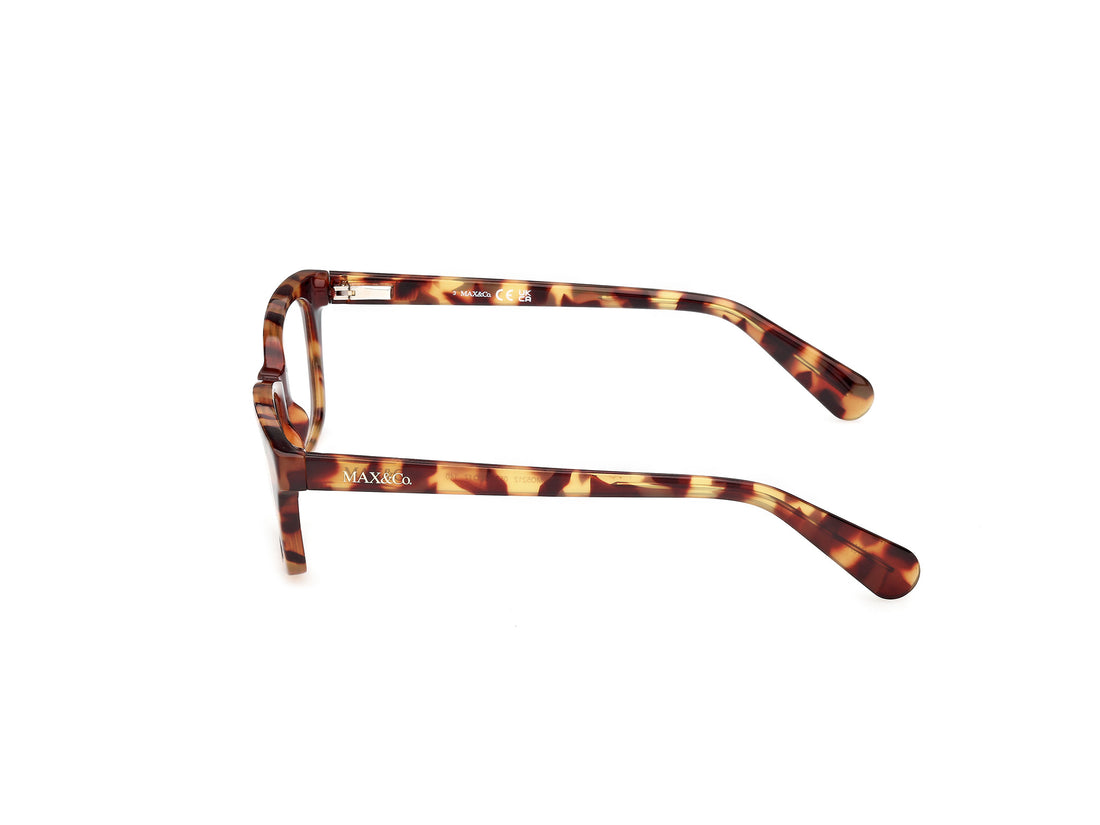 Prescription glasses max &co mo5212 053 havana rectangular femenino size 52mm - Detailed view