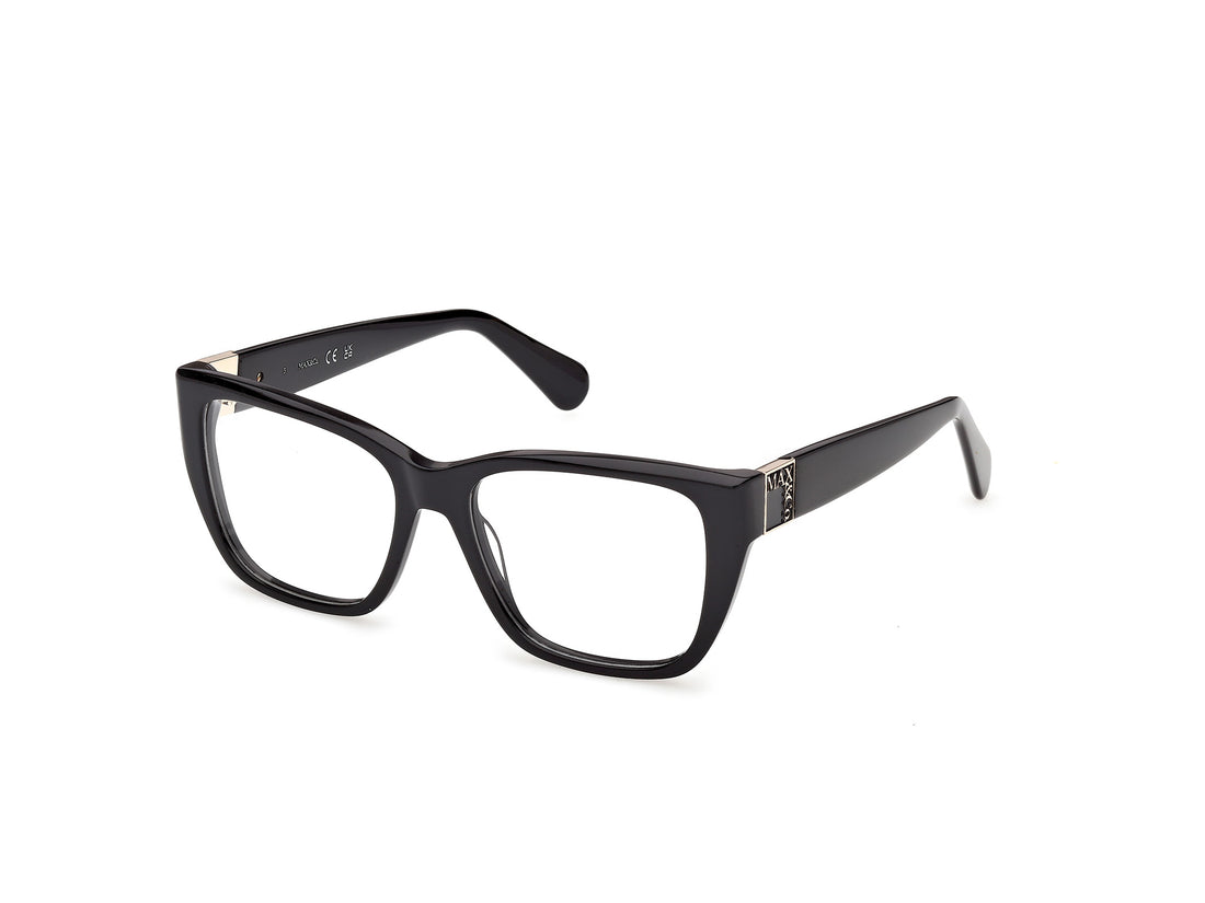 Prescription glasses max &co mo5213 001 negro square femenino size 53mm - Main view