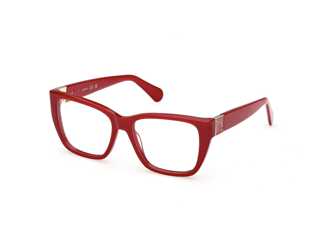 Prescription glasses max &co mo5213 066 rojo square femenino size 53mm - Main view