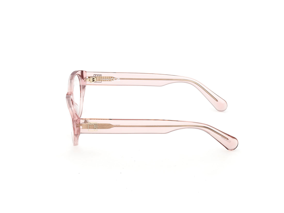 Prescription glasses max &co mo5214 072 rosa oval femenino size 52mm - Detailed view