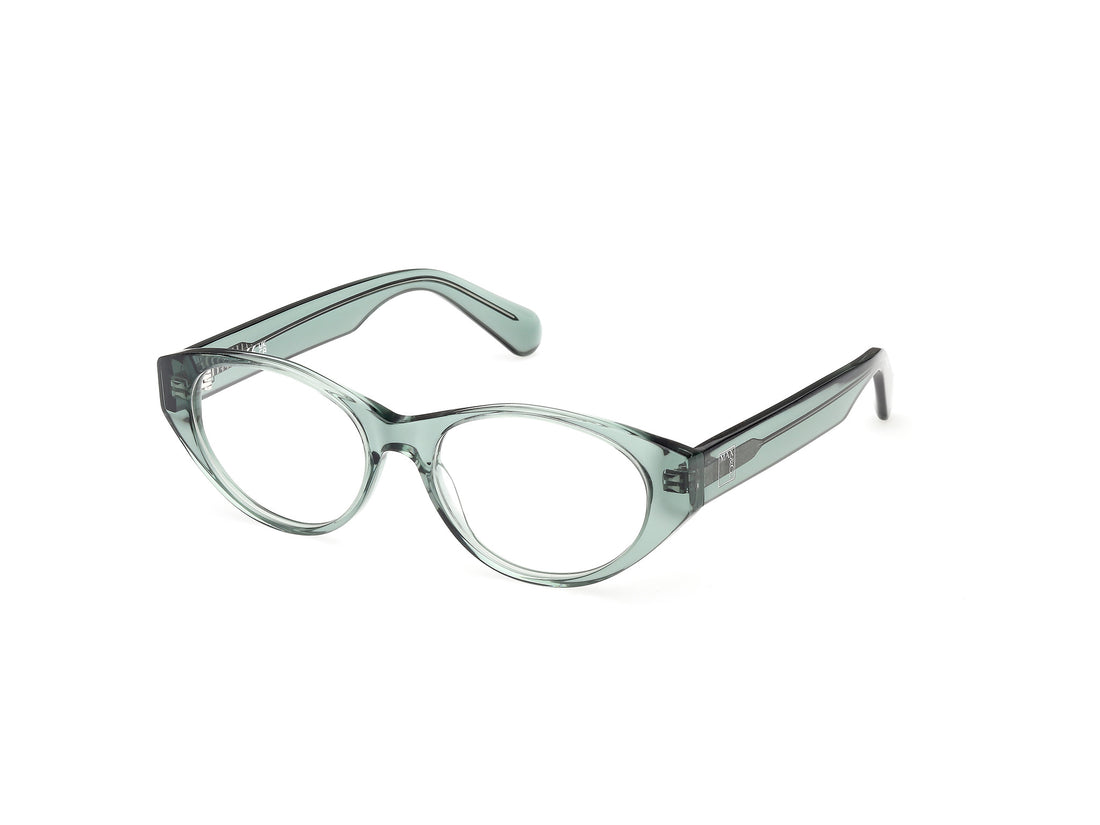 Prescription glasses max &co mo5214 093 verde oval femenino size 52mm - Main view