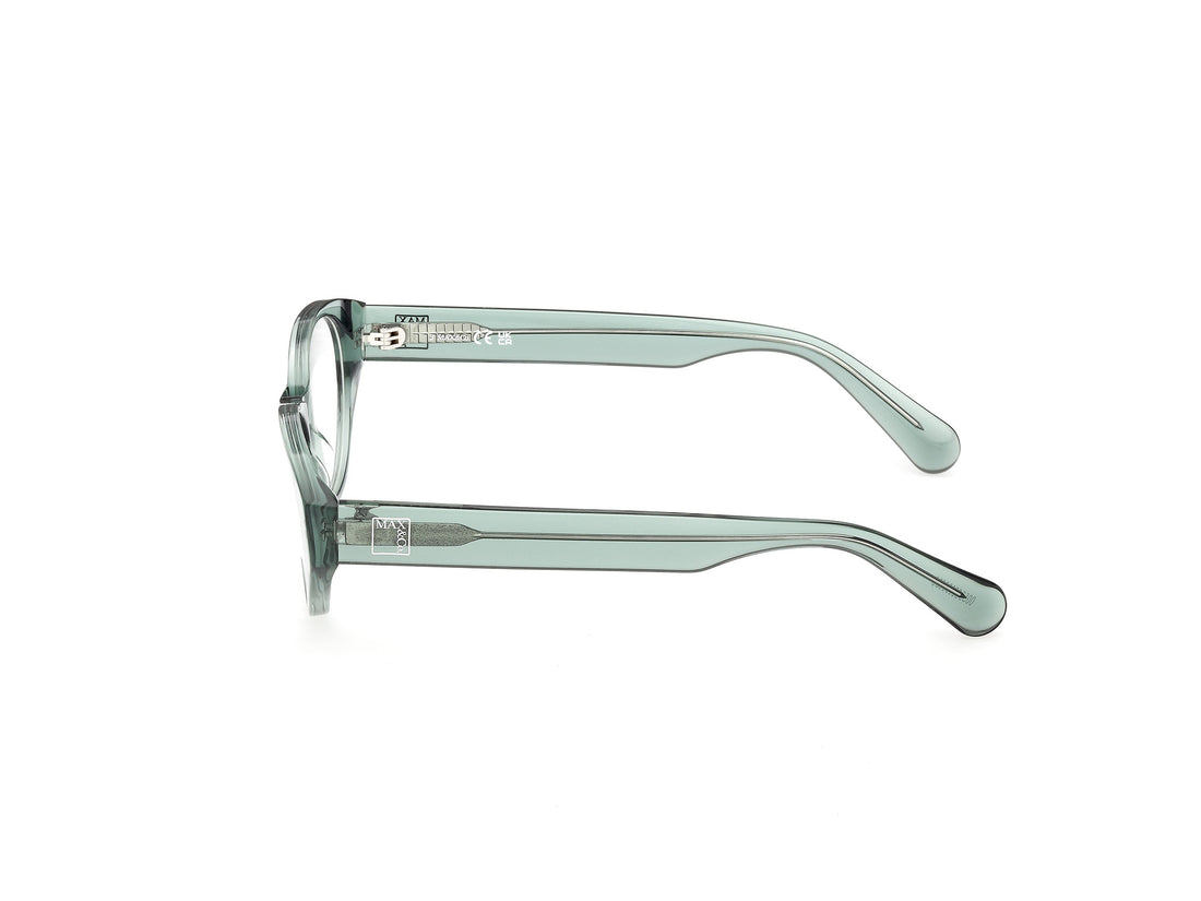 Prescription glasses max &co mo5214 093 verde oval femenino size 52mm - Detailed view
