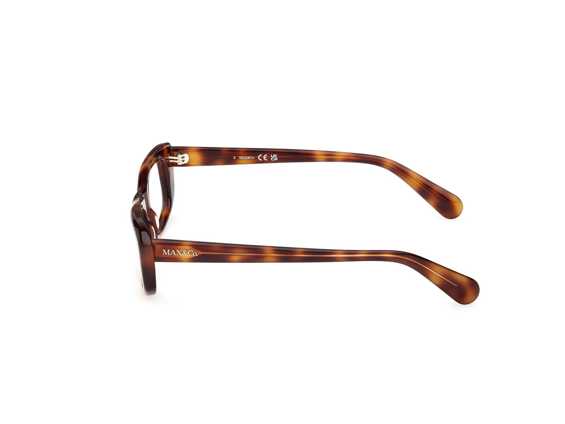 Prescription glasses max &co mo5216 052 havana rectangular femenino size 51mm - Detailed view