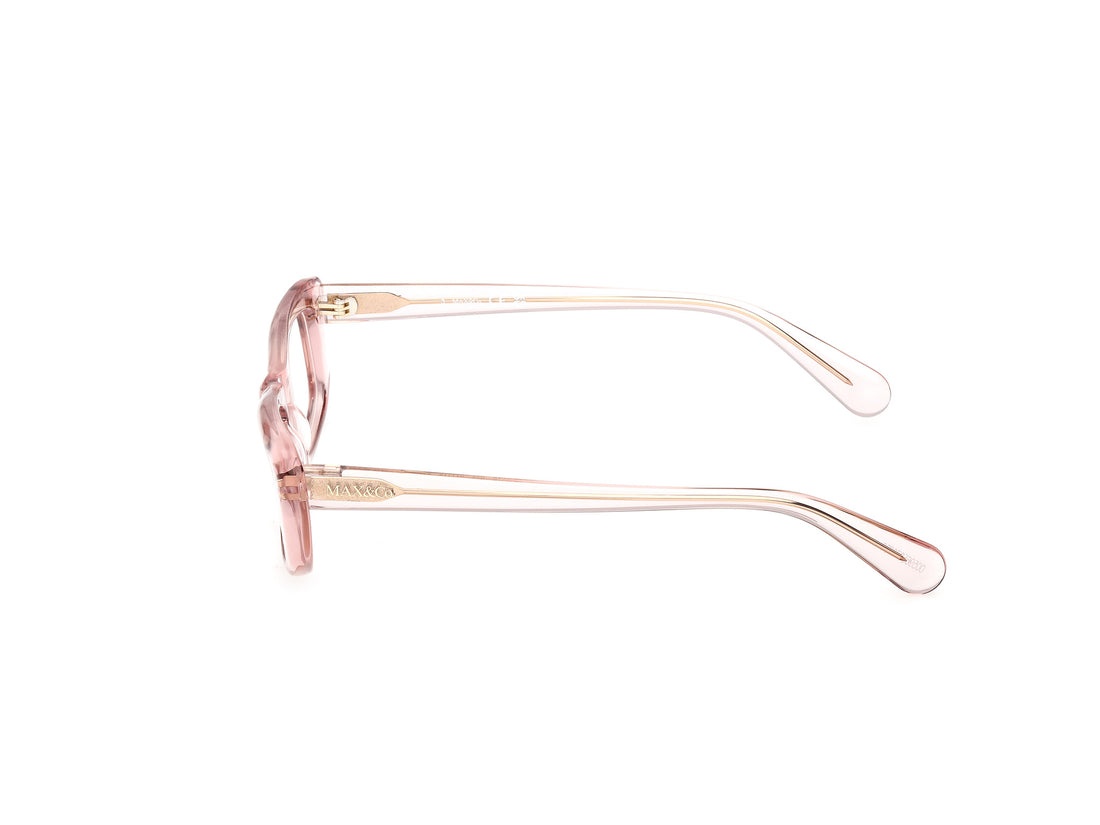 Prescription glasses max &co mo5216 072 rosa rectangular femenino size 51mm - Detailed view