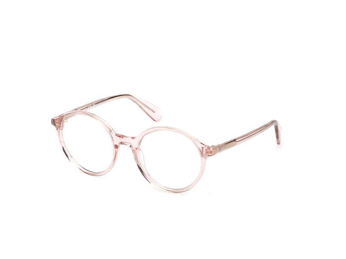Prescription glasses max &co mo5217 072 rosa round femenino size 52mm - Main view