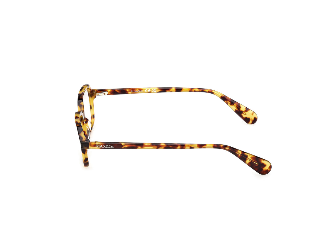 Prescription glasses max &co mo5218 053 havana rectangular femenino size 51mm - Detailed view