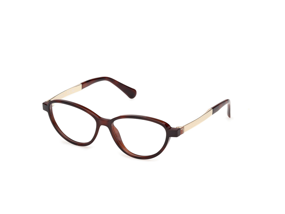 Prescription glasses max &co mo5219 052 havana oval femenino size 53mm - Main view