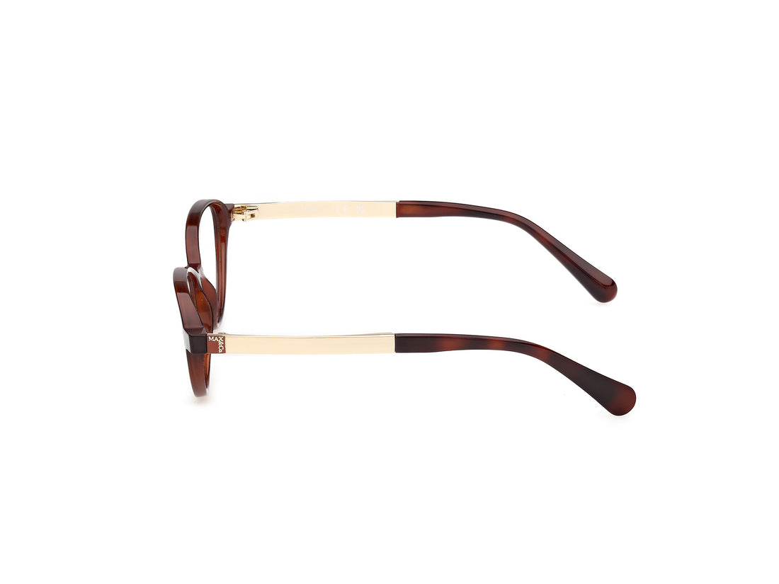 Prescription glasses max &co mo5219 052 havana oval femenino size 53mm - Detailed view