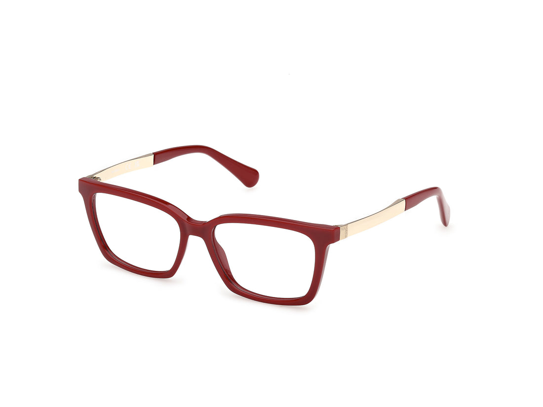 Prescription glasses max &co mo5220 066 rojo square femenino size 53mm - Main view