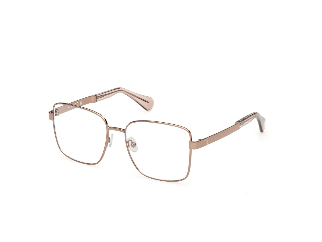 Prescription glasses max &co mo5221 034 bronce square femenino size 54mm - Main view