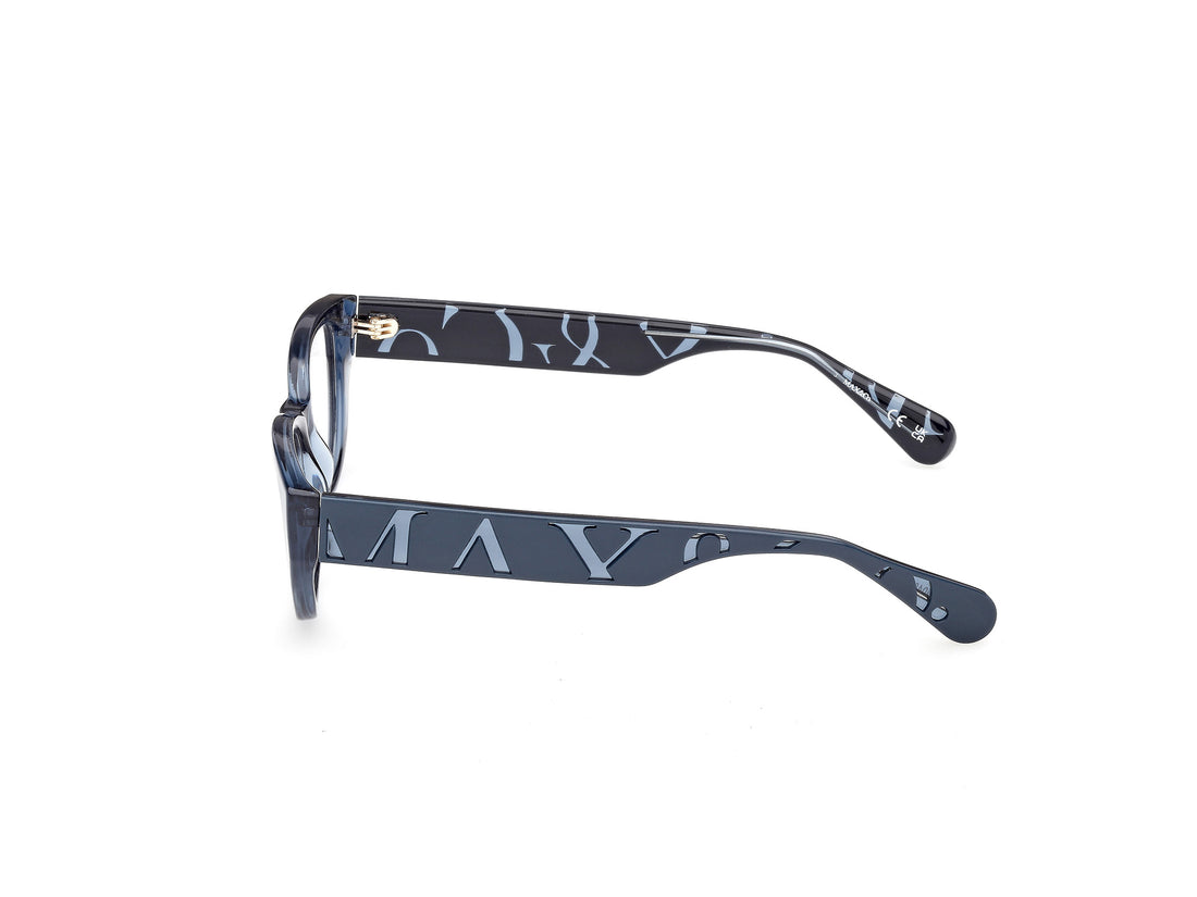 Occhiali da vista max &co mo5224 090 azul round femenino taglia 53mm - Vista dettagliata