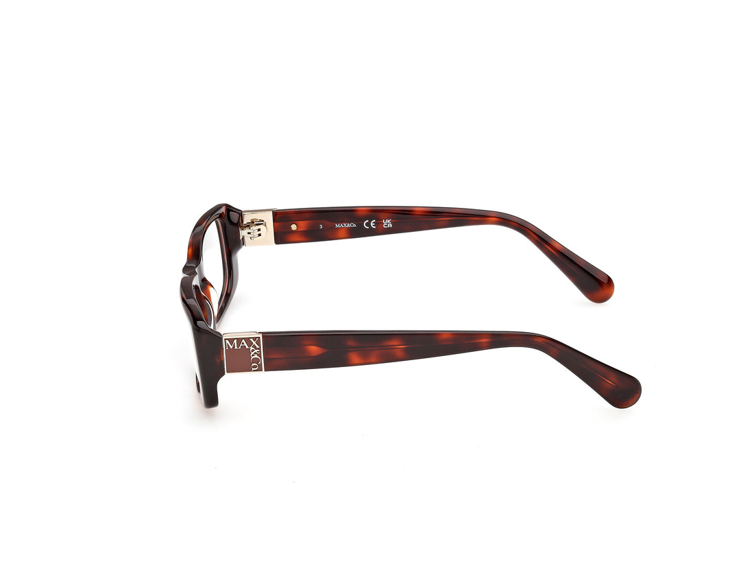 Occhiali da vista max &co mo5225 052 havana rectangular femenino taglia 52mm - Vista dettagliata