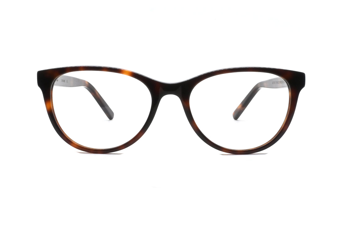 Óculos graduados greyhounders maya c3 havana brown havana oval femenino tamanho 52mm - Vista de detalhe