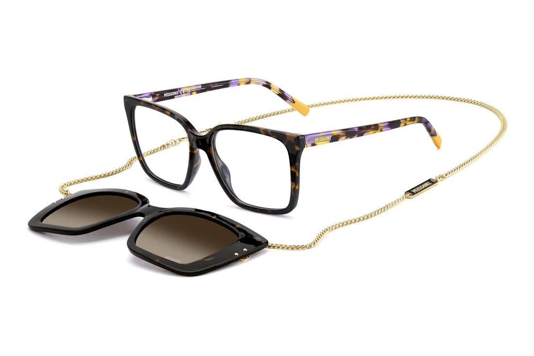 Sunglasses missoni mis 0251/c 086 la havana square femenino size 55mm - Main view