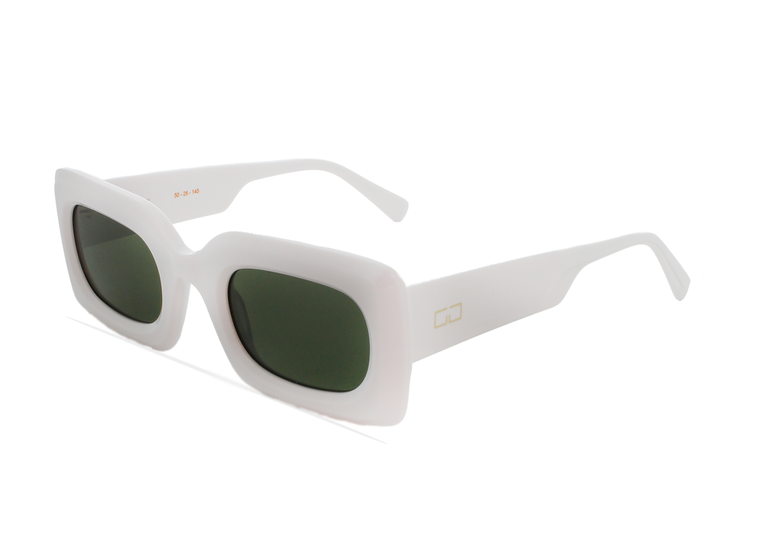 Okulary przeciwsłoneczne greyhounders mistral white blanco square femenino rozmiar 50mm - Widok główny