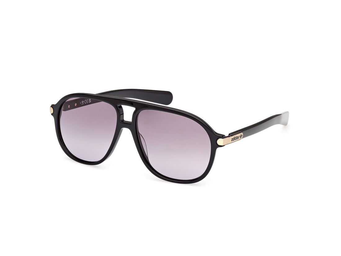 Sunglasses adidas originals or0136 01b negro pilot masculino size 58mm - Main view