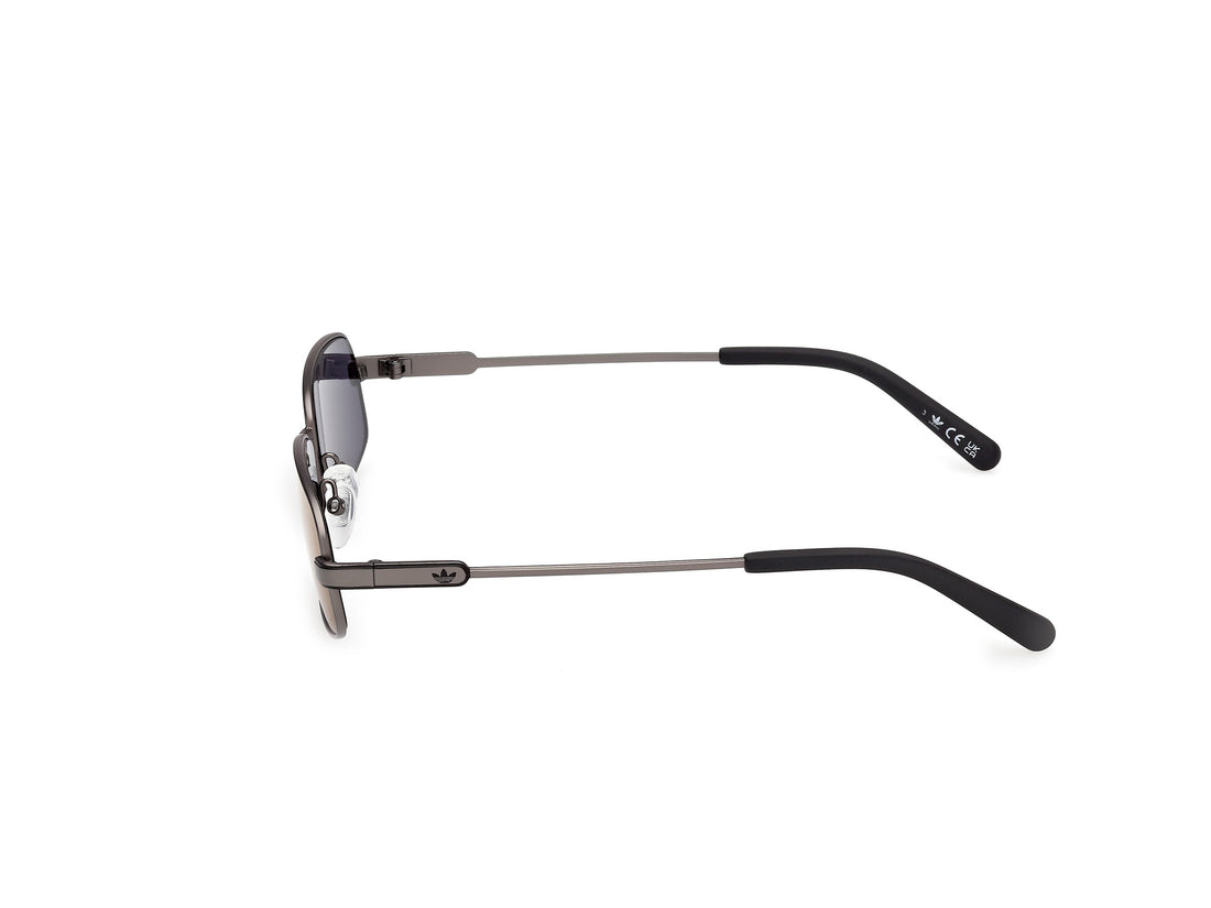 Sunglasses adidas originals or0138 09u plateado rectangular unisex size 55mm - Detailed view