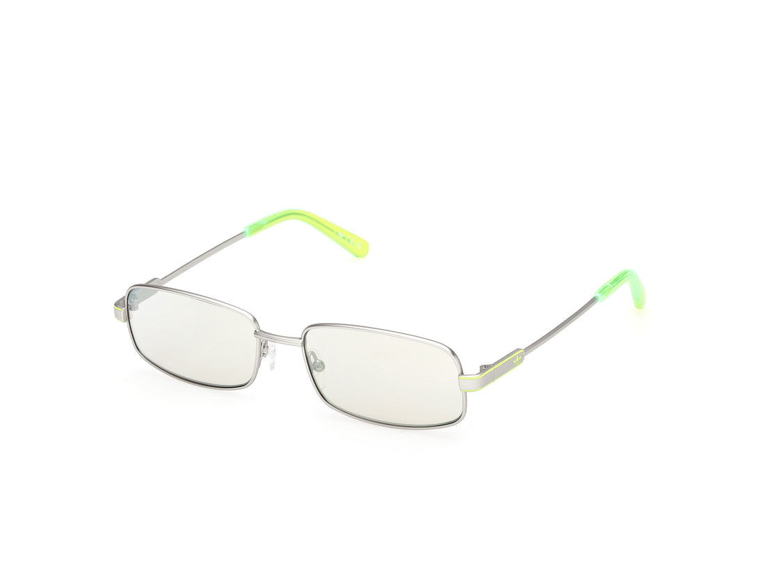 Sunglasses adidas originals or0138 17c plateado rectangular unisex size 55mm - Main view