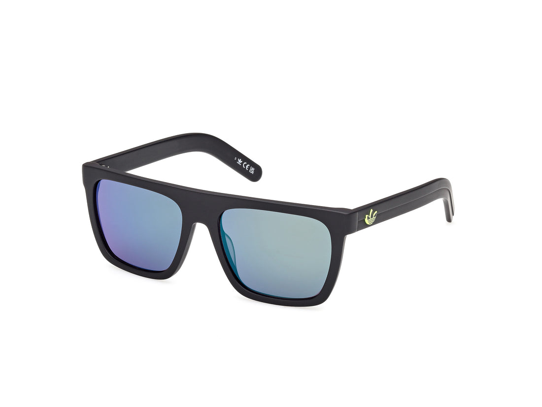 Sunglasses adidas originals or0140 02q negro rectangular unisex size 55mm - Main view