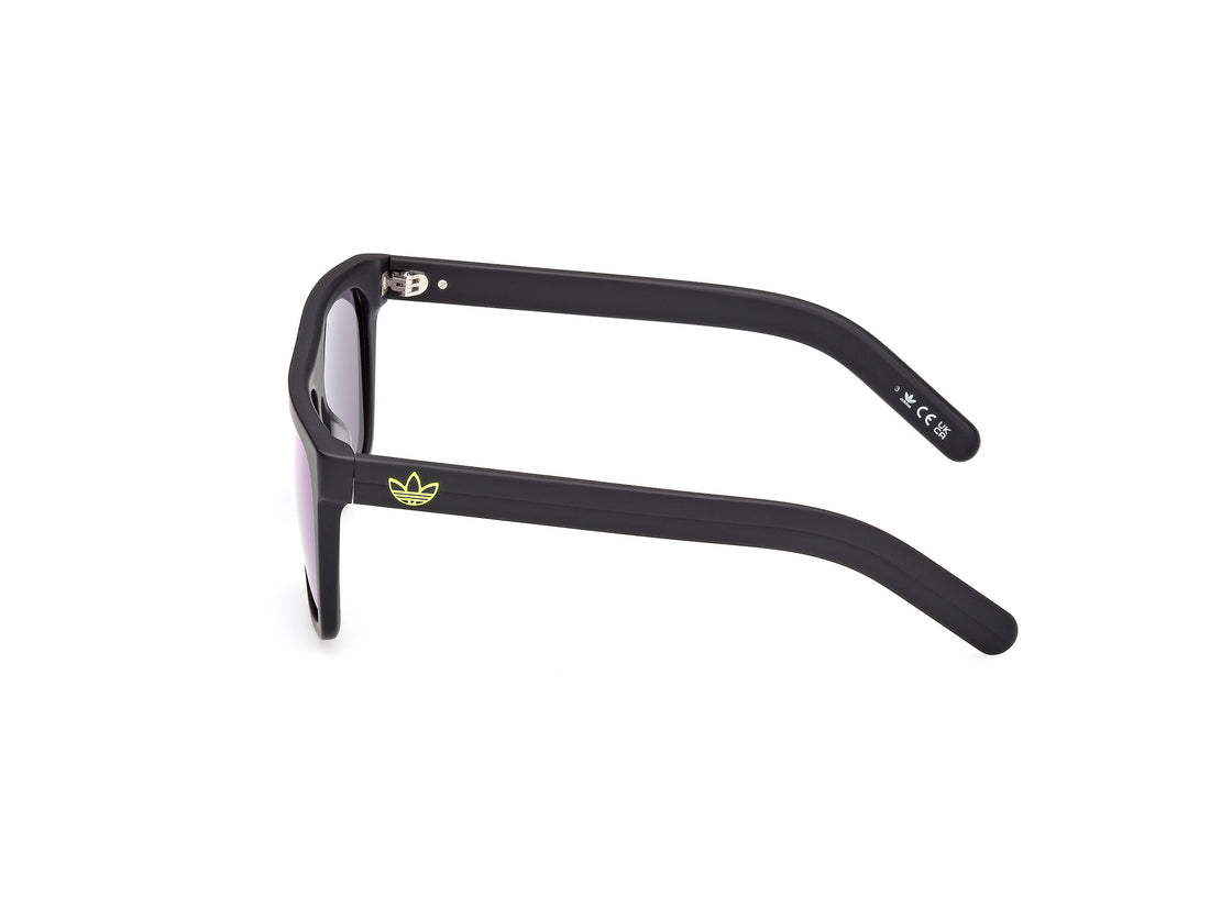 Sunglasses adidas originals or0140 02q negro rectangular unisex size 55mm - Detailed view
