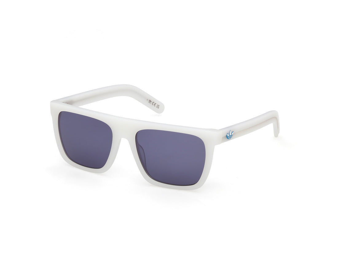 Sunglasses adidas originals or0140 21v blanco rectangular unisex size 55mm - Main view