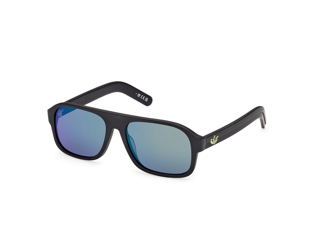 Sunglasses adidas originals or0141 02q negro pilot unisex size 55mm - Main view